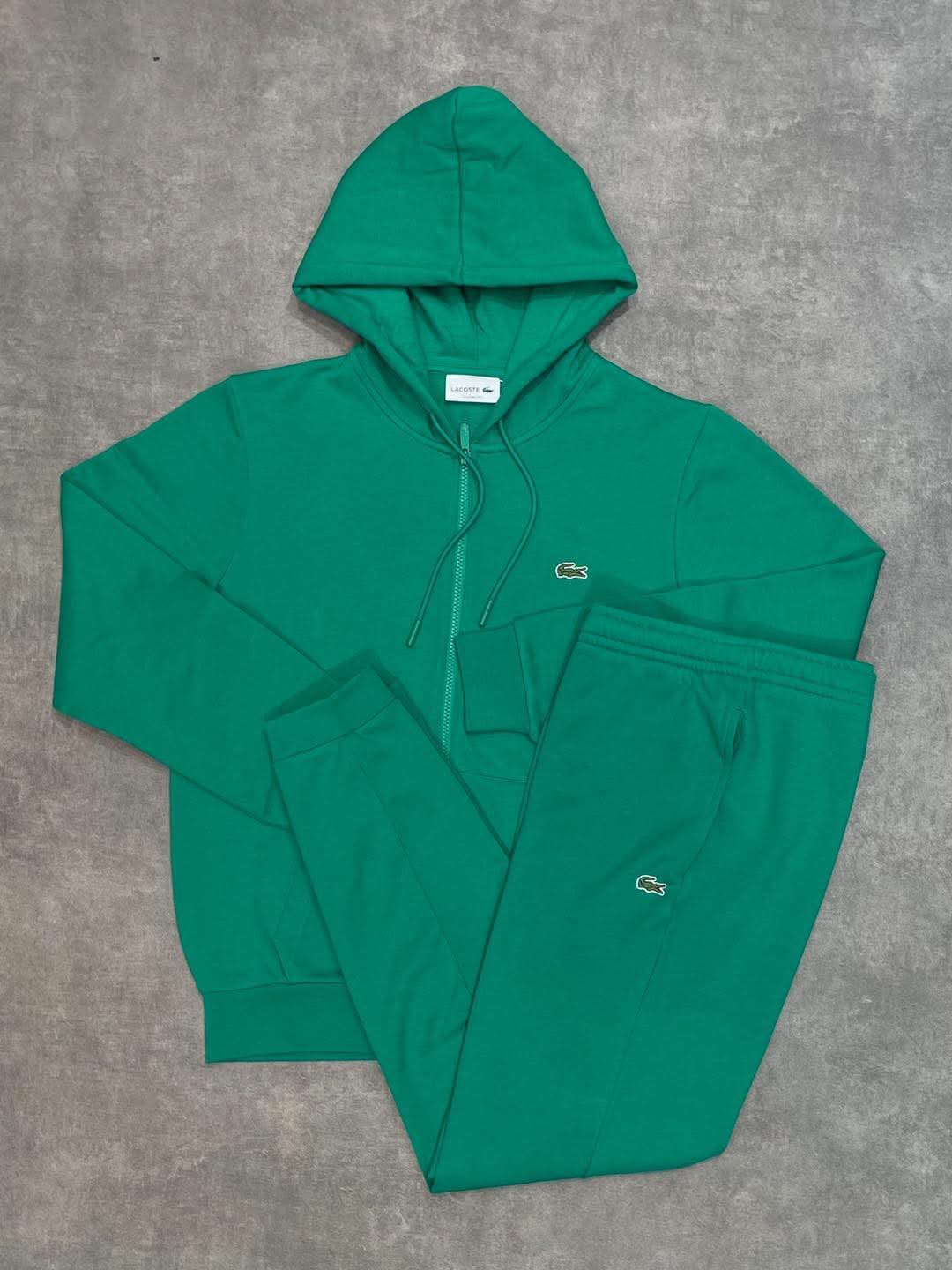 Jogging lacoste basic Vert
