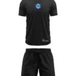 ENSEMBLE SHORT TEE SHIRT PURGE HEXA BLUE ISLAND